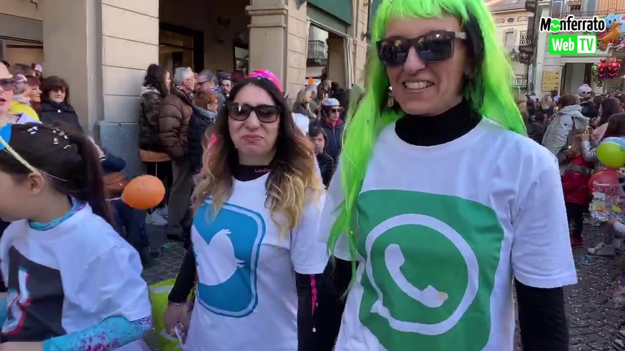 La sfilata del Carnevale a Casale Monferrato