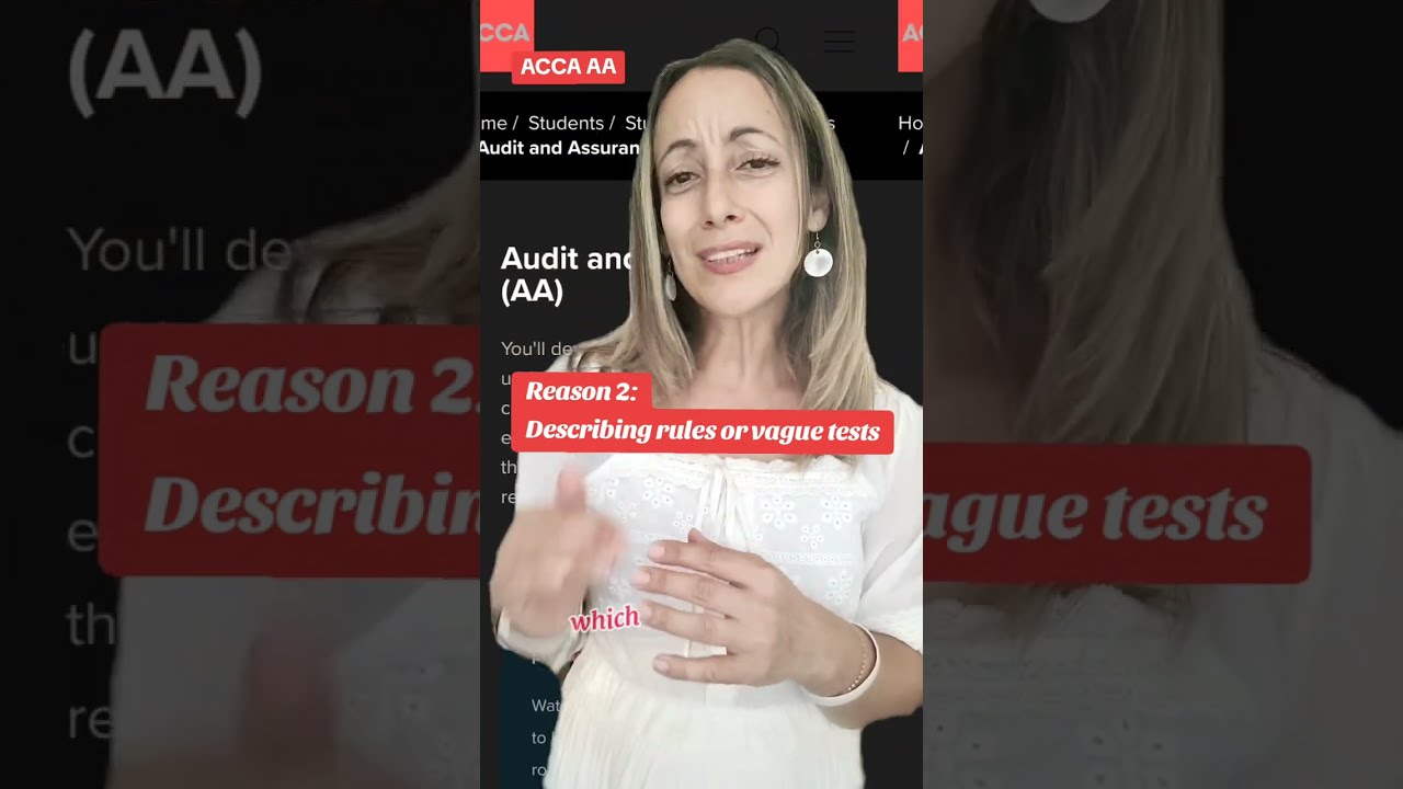 The Two  Main Mistakes Audit and Assurance Students Make
