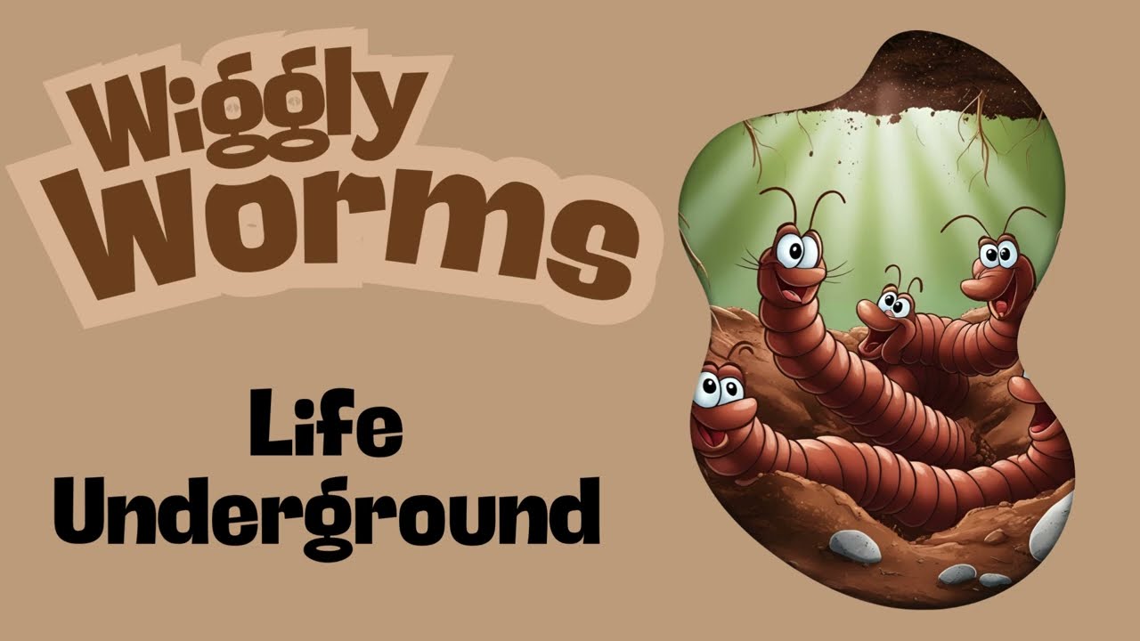 Fun Worm Facts For Kids | Educational Storybook for Children, Wiggly Worms for Kids 🪱