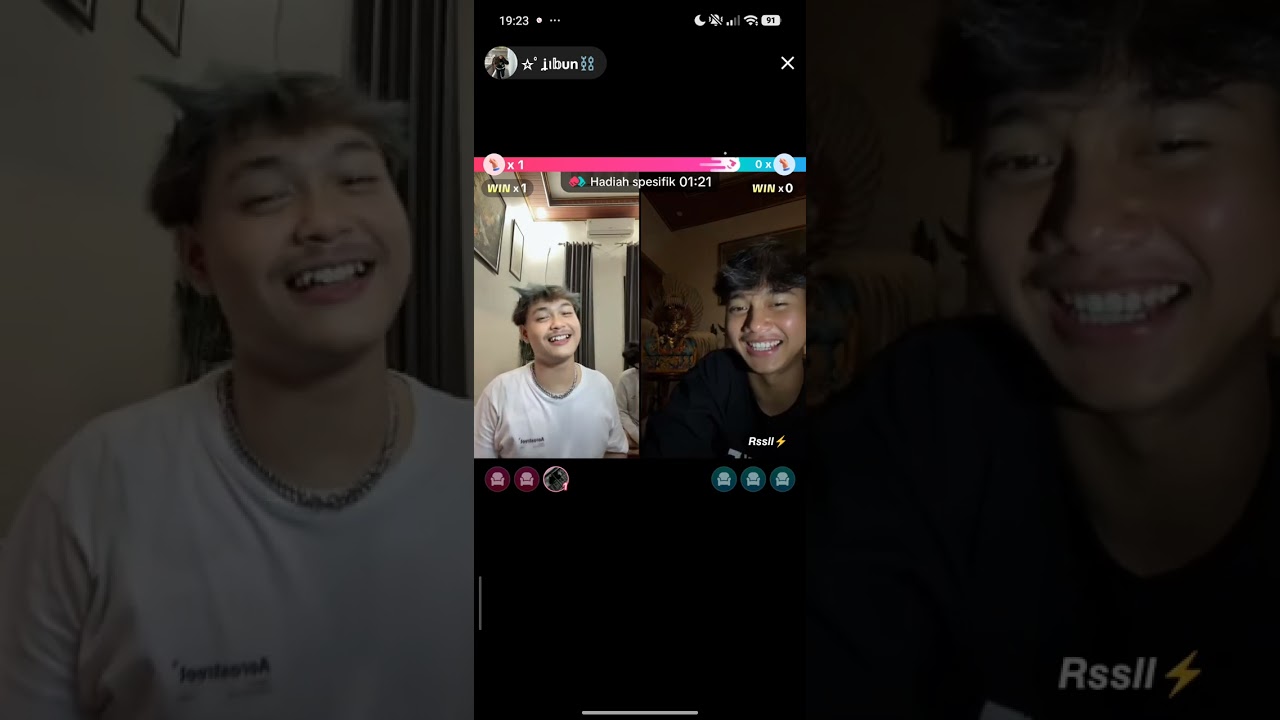 Live mas Najib dan mas rassel 