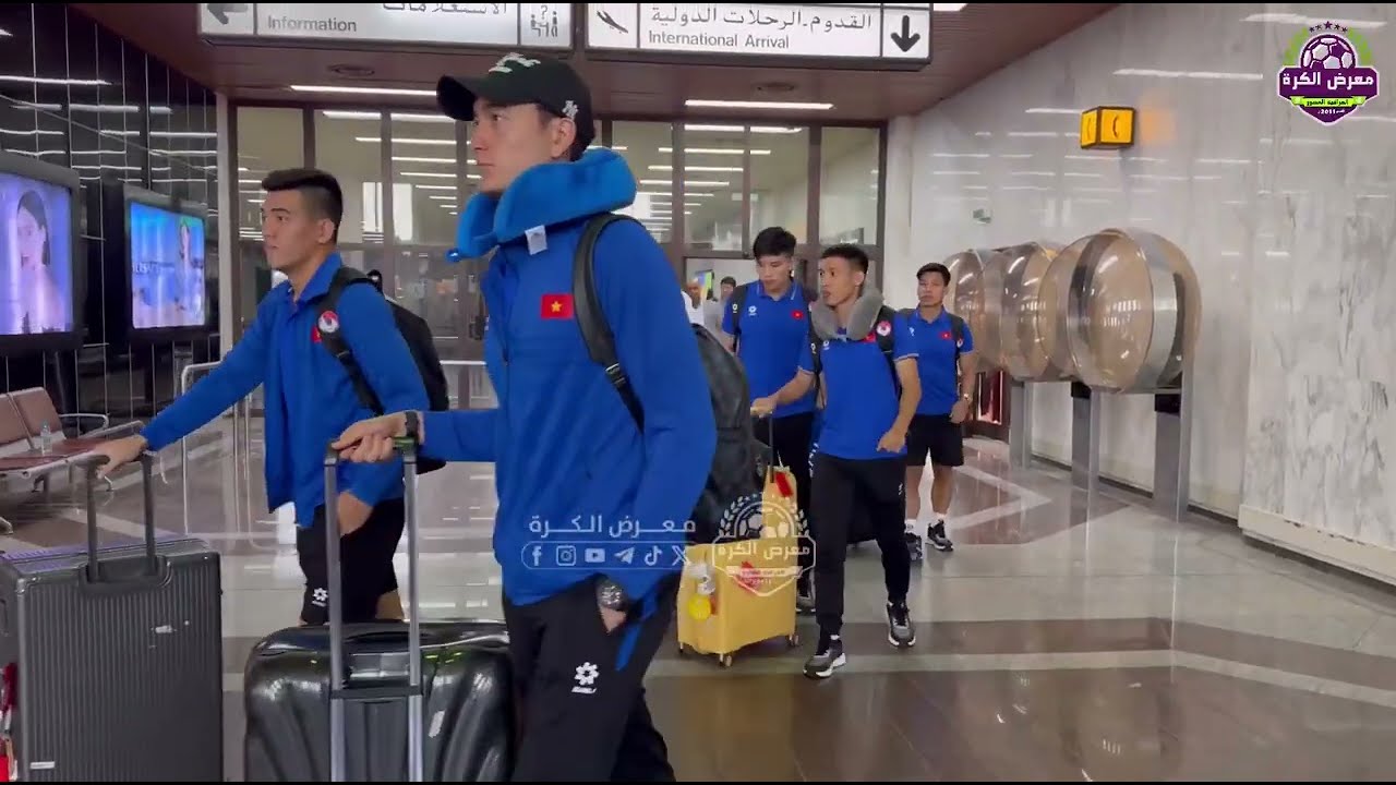 وصول منتخب فيتنام إلى البصرة لخوض لقاء العراق في التصفيات المؤهلة لكاس العالم 2026.