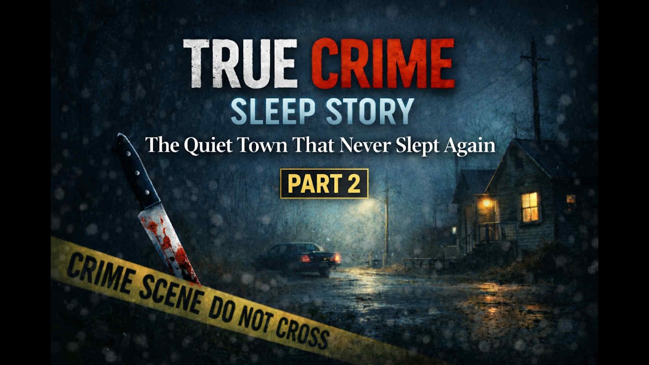 TRUE CRIME SLEEP STORIES - THE QUIET TOWN THAT NEVER SLEPT AGAIN PART 2 - RAIN SOUNDS