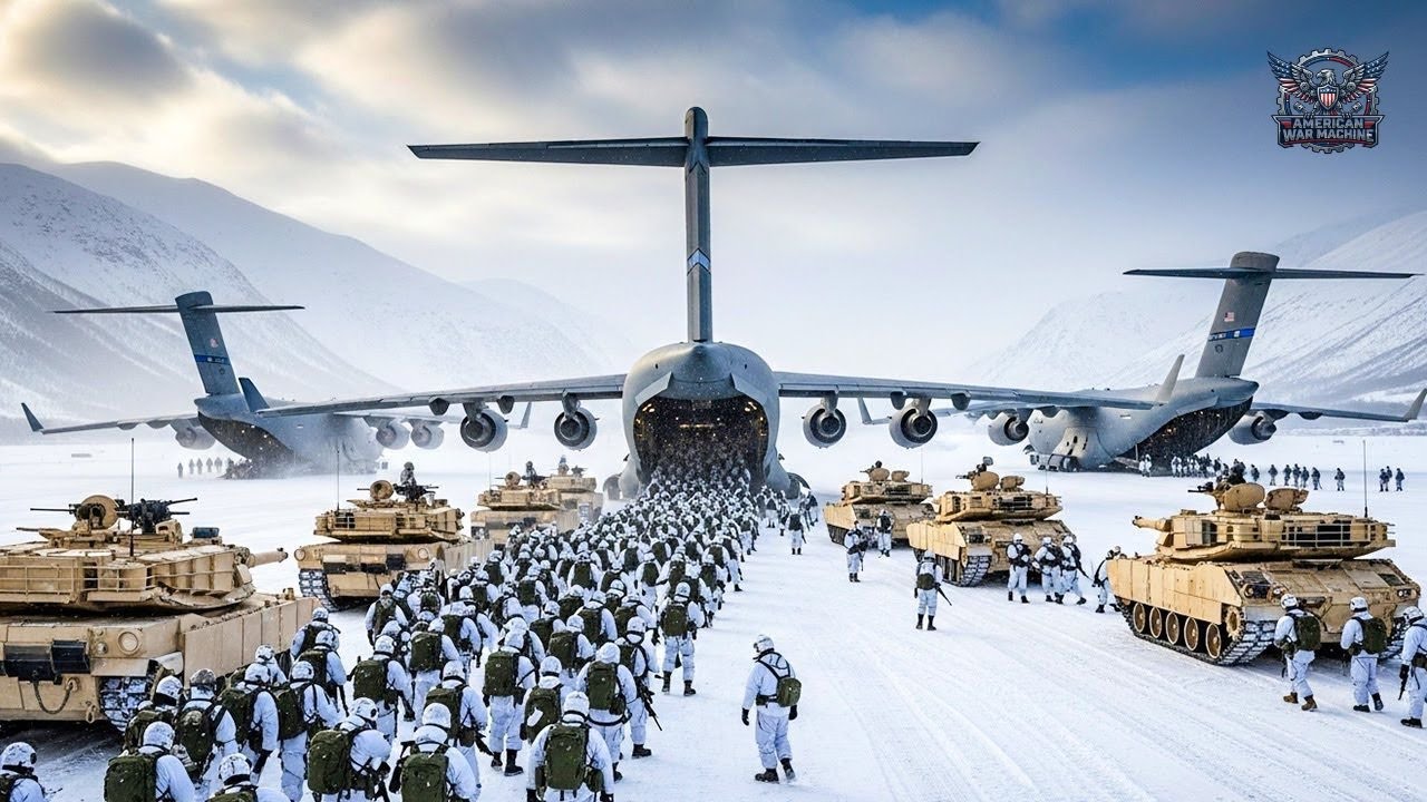 Thousands of US Marines arrive in Greenland, Arctic! Denmark high alert