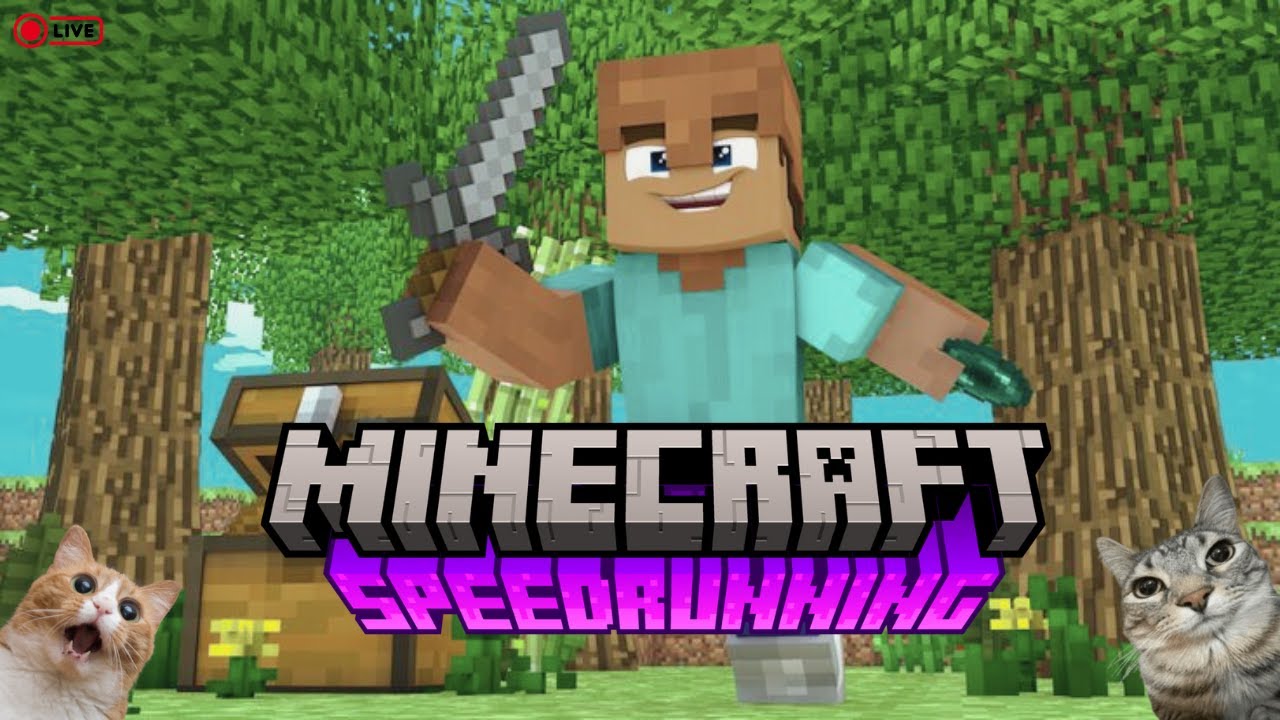 Speedrunning Minecraft Day- 4 !!!