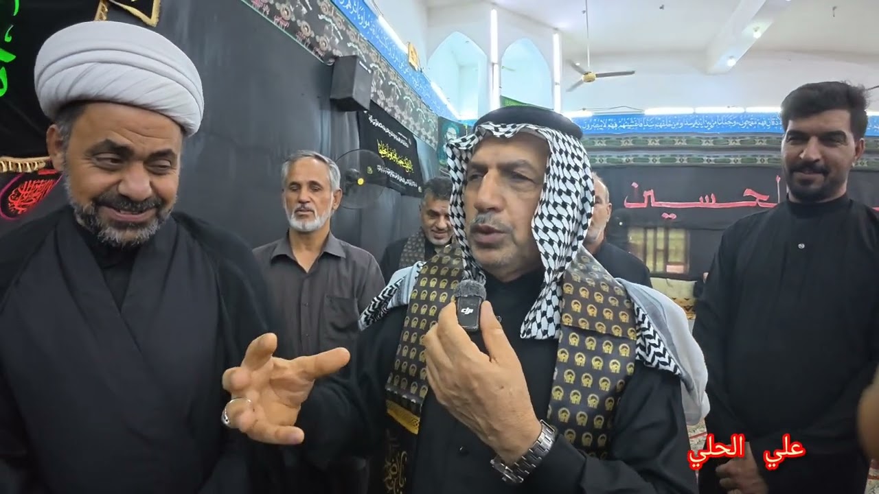 أثناء تكريم عائلة الشرع من العتبة الرضوية المقدسة جرى الحديث عن المرحوم كاظم آل ثامر الله يرحمة 