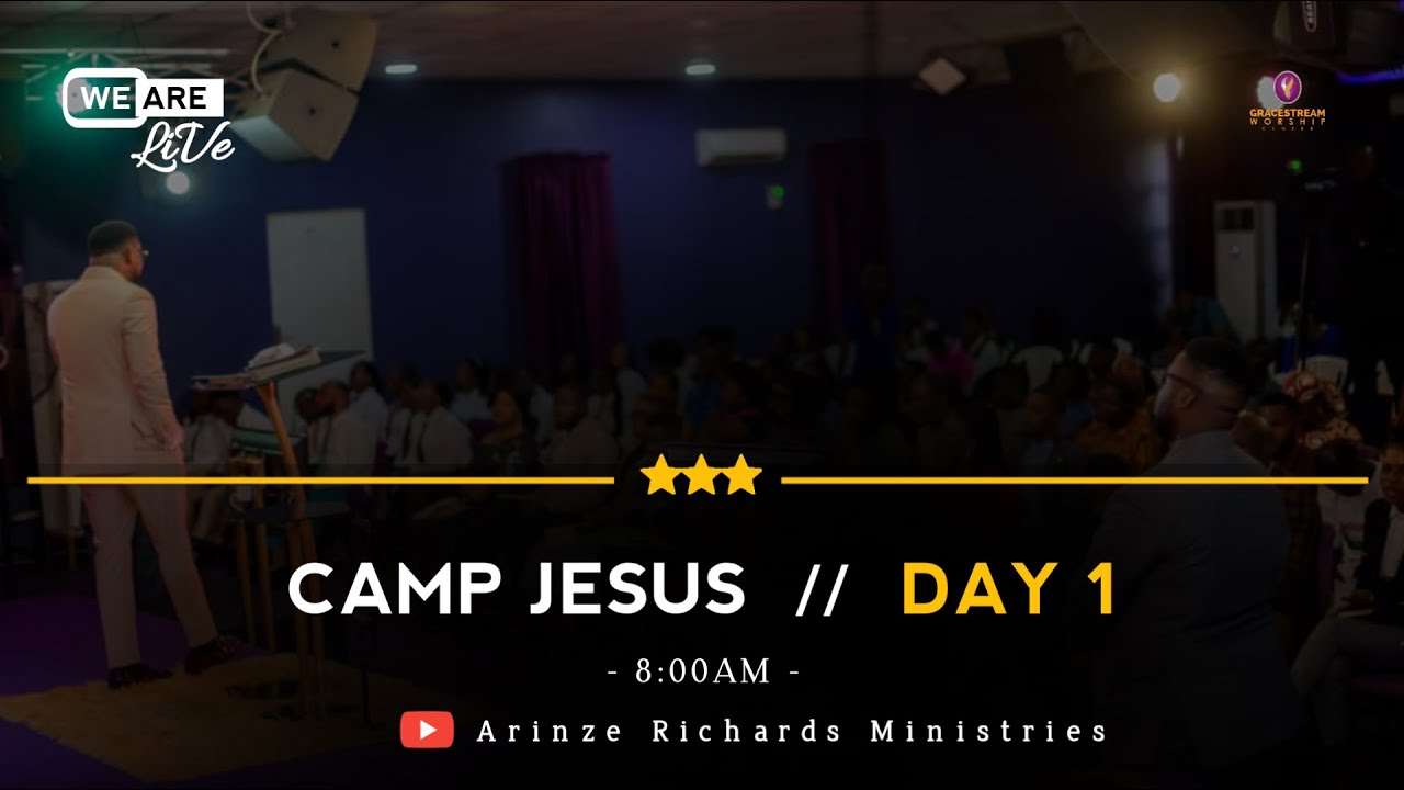 CAMP JESUS DAY 1 - 11TH  JANUARY 2026