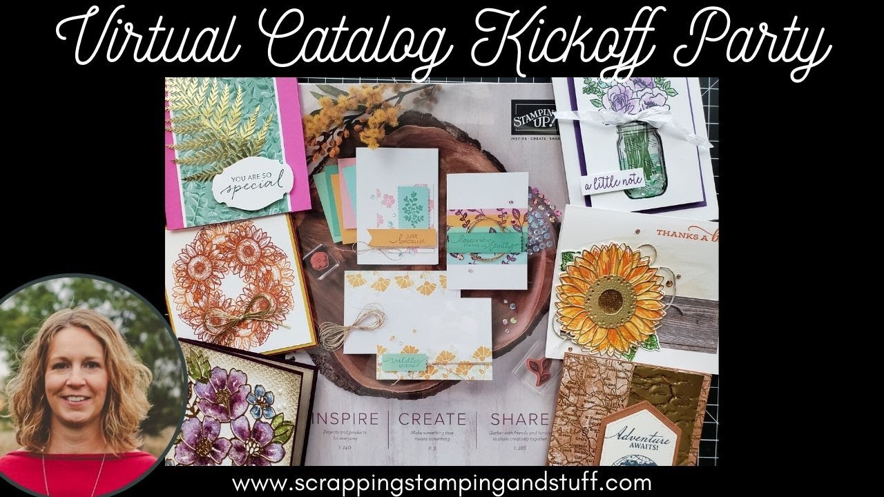 #108 Stampin' Up! 2020-2021 Annual Catalog Virtual Kickoff  - Join To Celebrate The Catalog Release