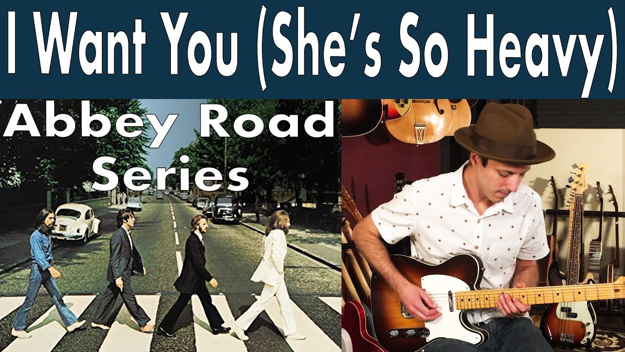 Beatles I Want You (She's So Heavy) Guitar Lesson + Tutorial