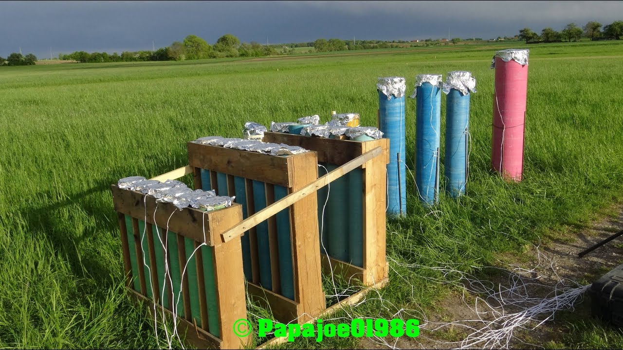✪ Italienische Bomben / 100mm bis 300mm ✪ Pyro Union Vorschießen 2018