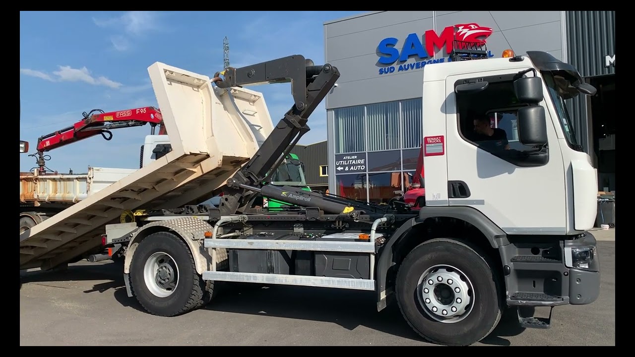 Camion Renault C320 ampliroll - SAM