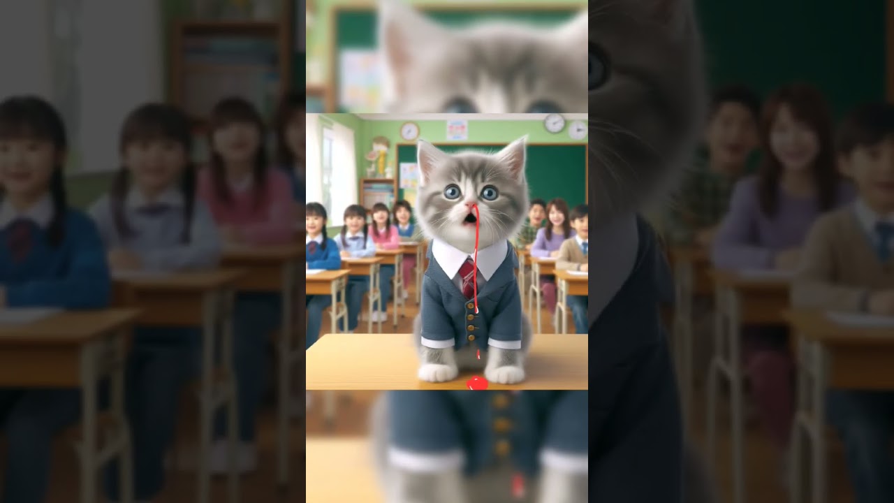 Kitty bullied in school 😥