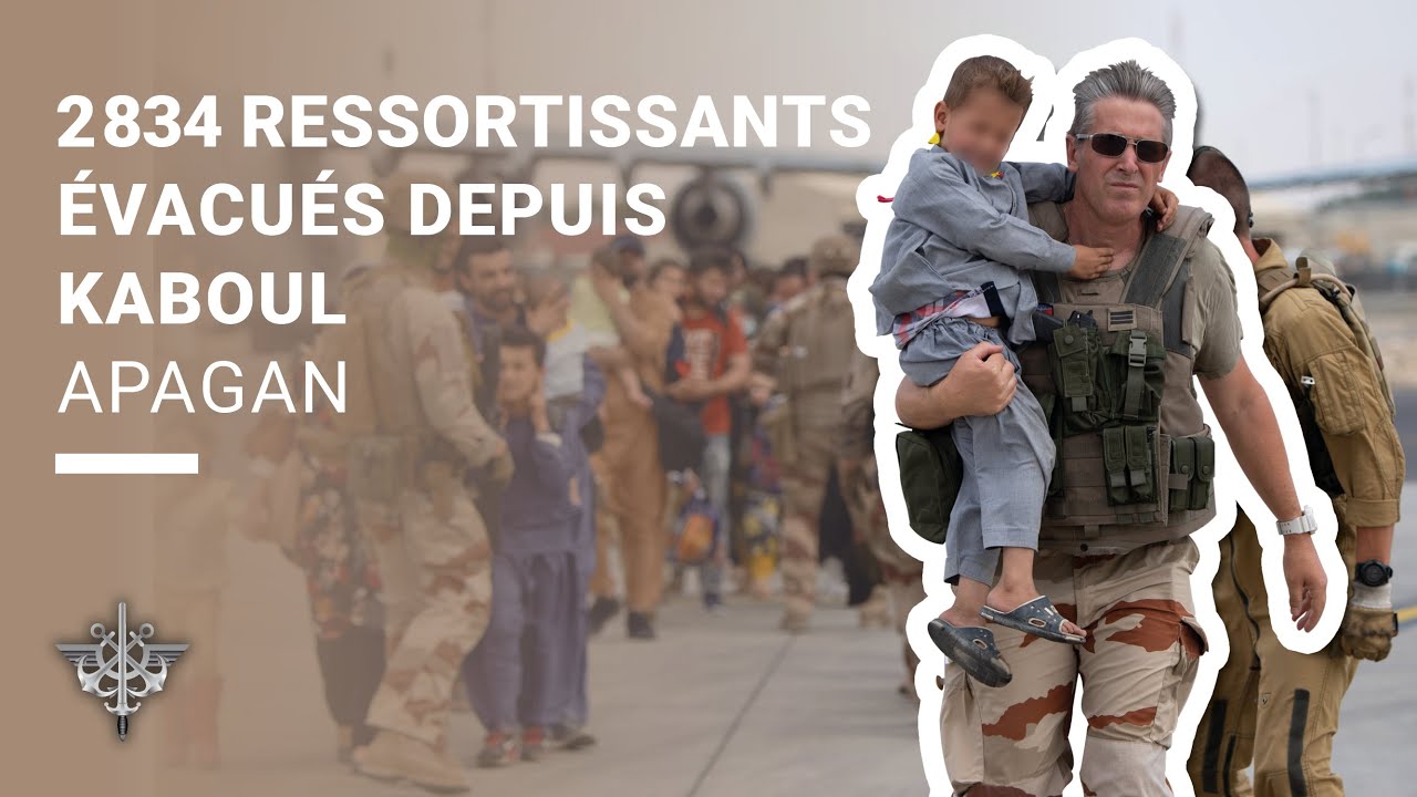 [APAGAN] Opération d’évacuation de 2834 ressortissants.