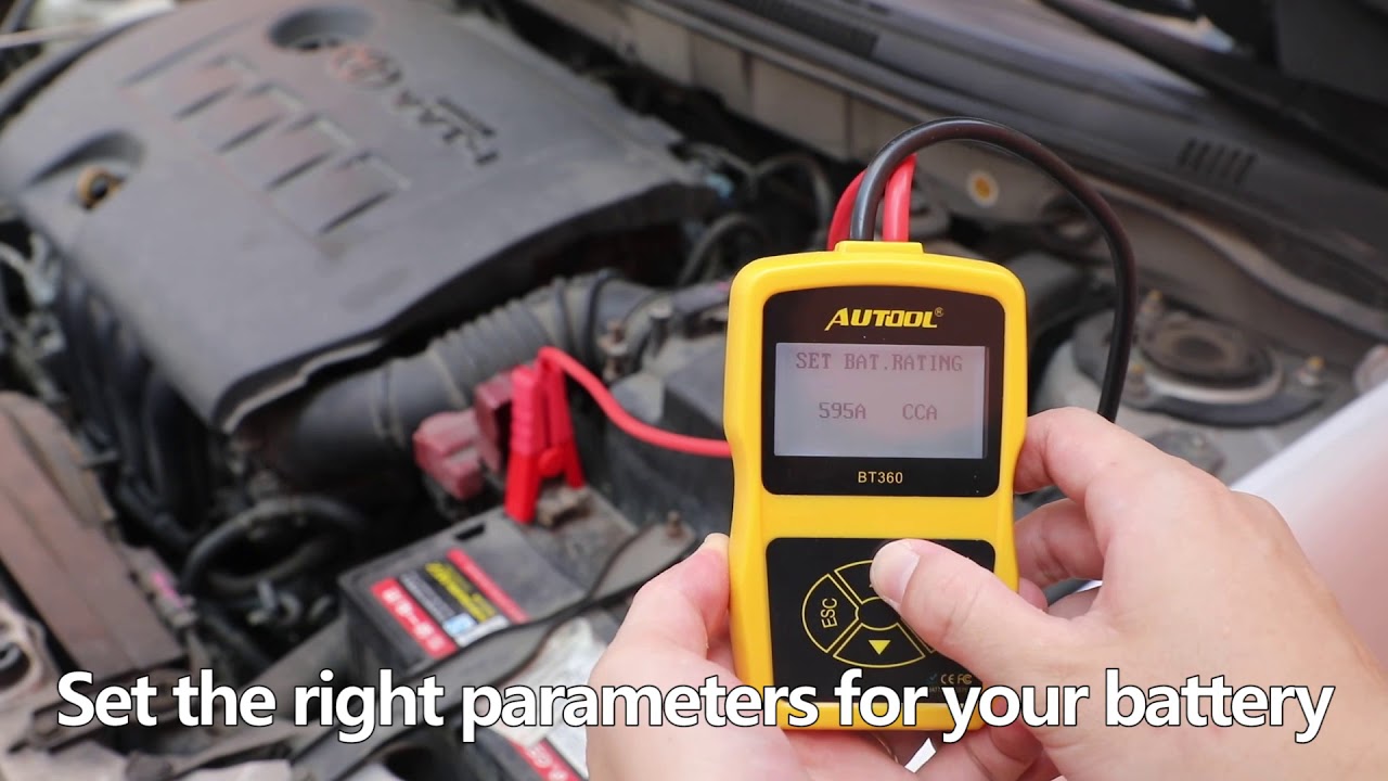 AUTOOL BT360 Car Battery Tester