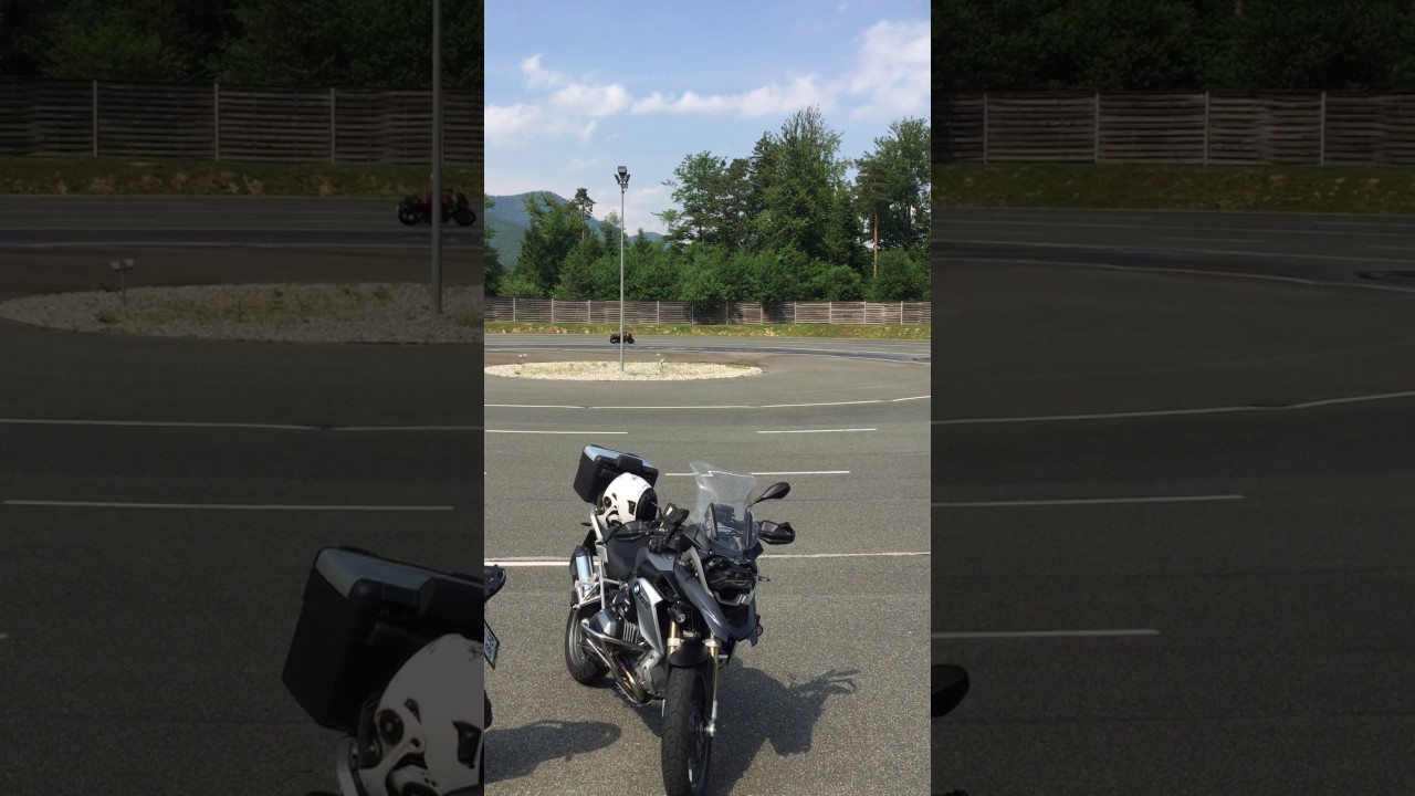 Vožnja v krogu s simulacijo zdrsa motorja - Vransko 1.6.2017