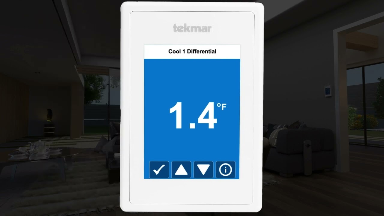 Invita Wi-Fi Thermostat 564 - Heat Pump Application with Dual Fuel