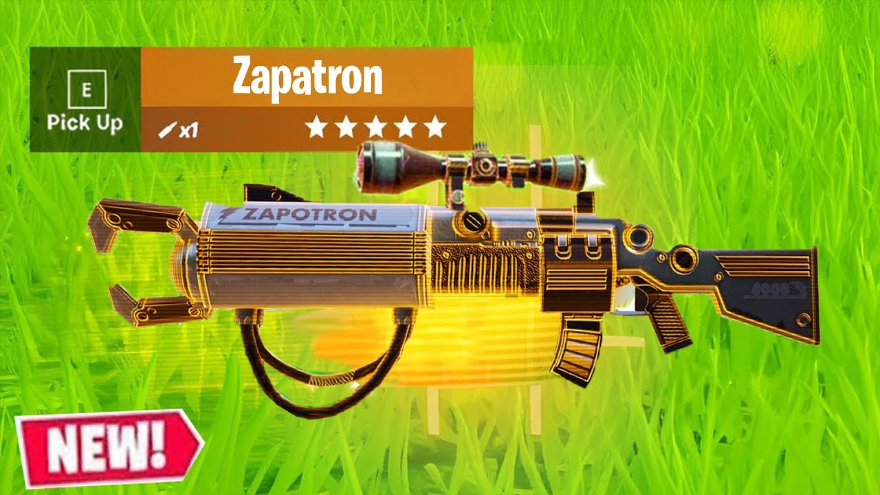 nur MIT ZAPATRON GEWINNEN in Fortnite!