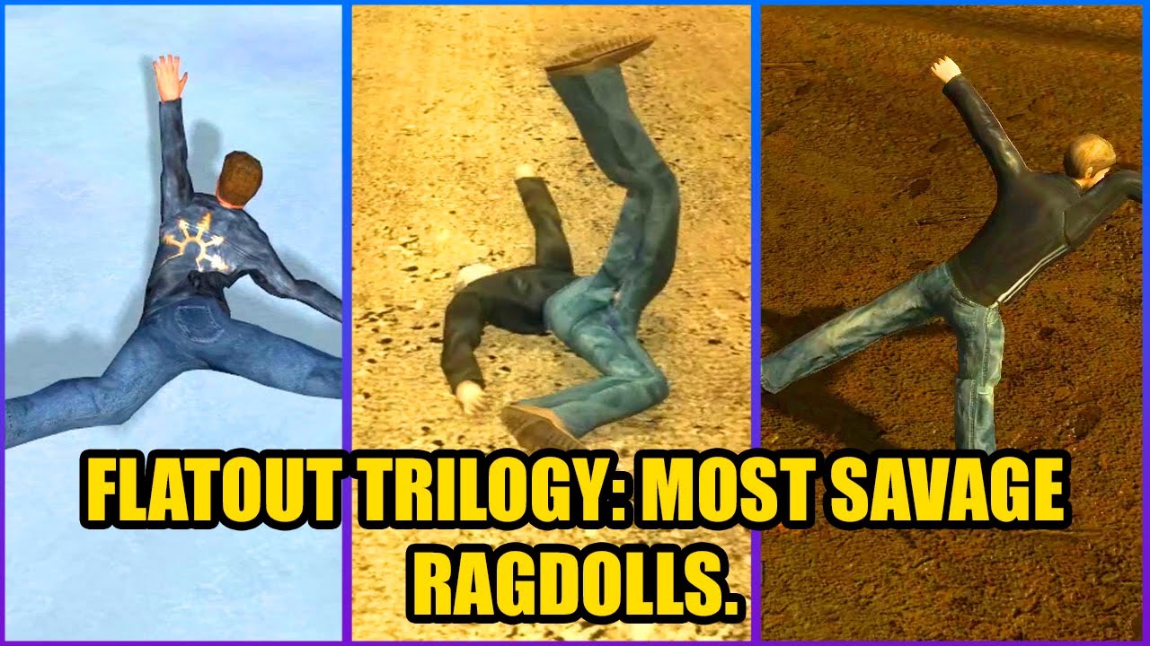 FlatOut Trilogy: Most Epic And Savage Ragdoll Compilation