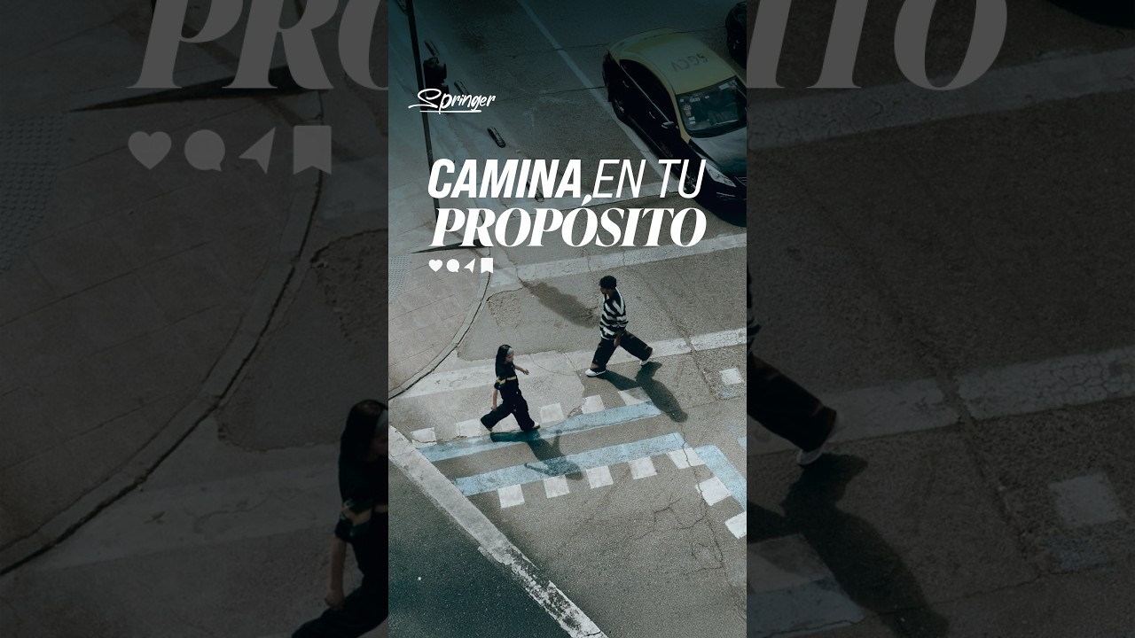 Camina, en tu propósito