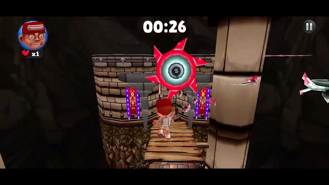 Gameplay (Running Fred)