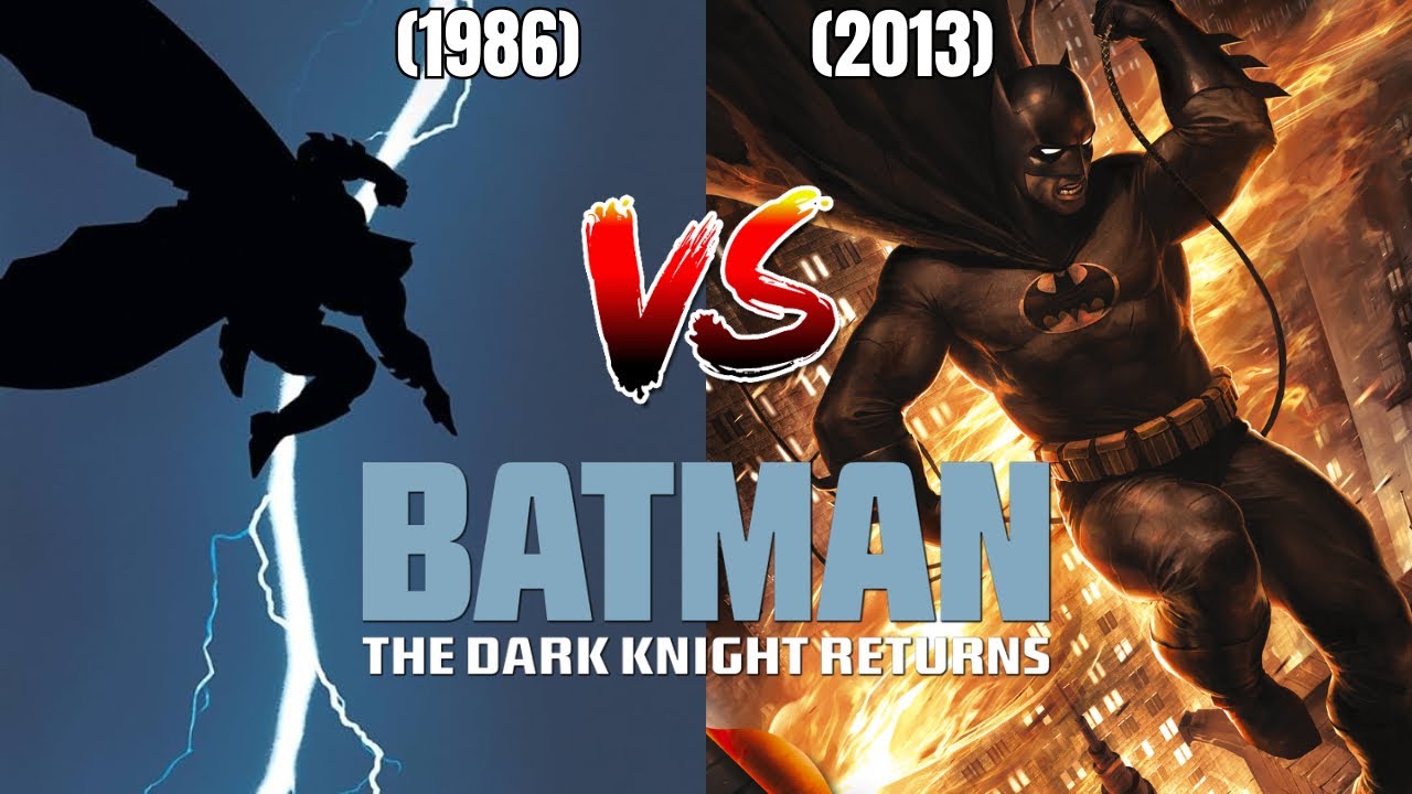 Batman The Dark Knight Returns: Comic vs Movie Comparison (S1E4)