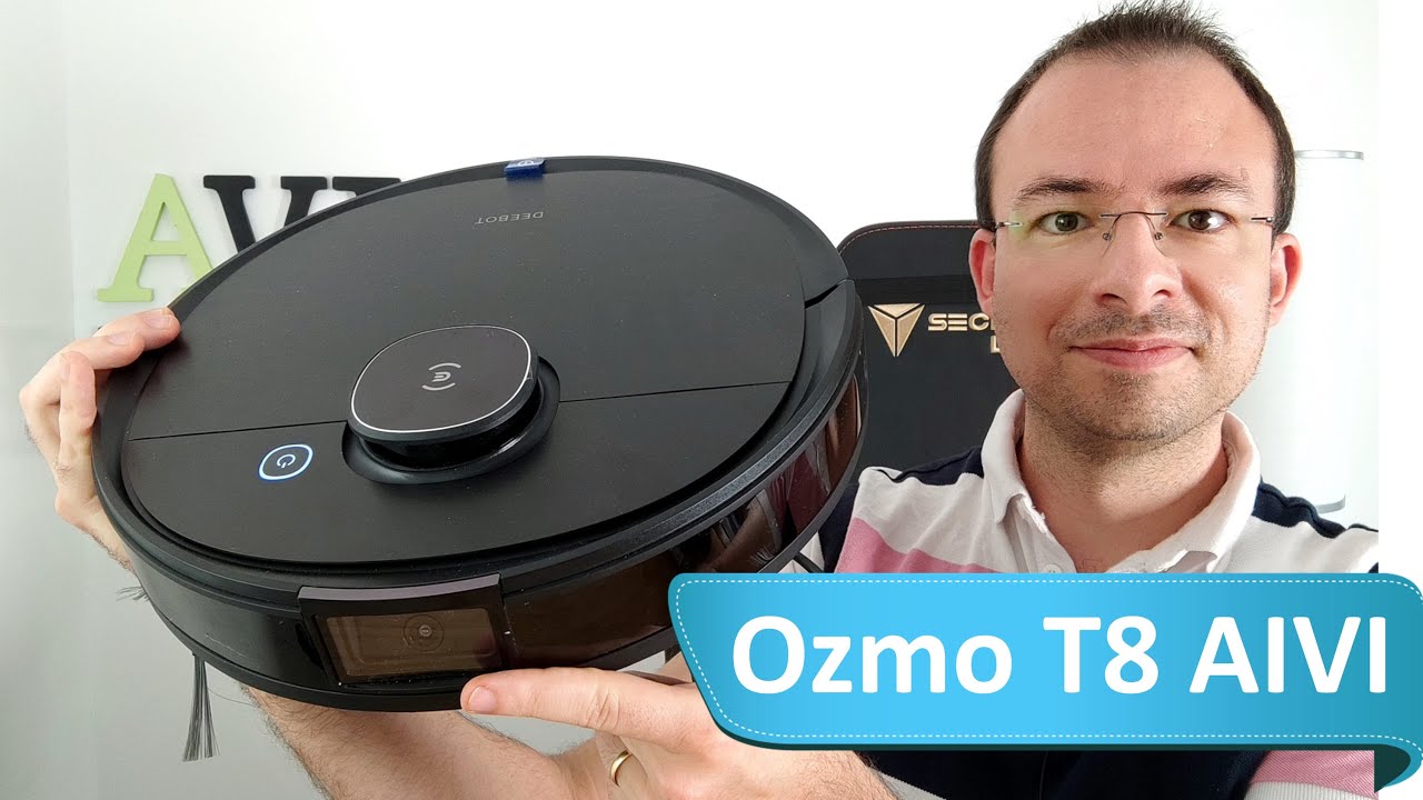 Ecovacs Deebot Ozmo T8 AIVI - Reconnaissance d'objet et Lavage des sols repensé