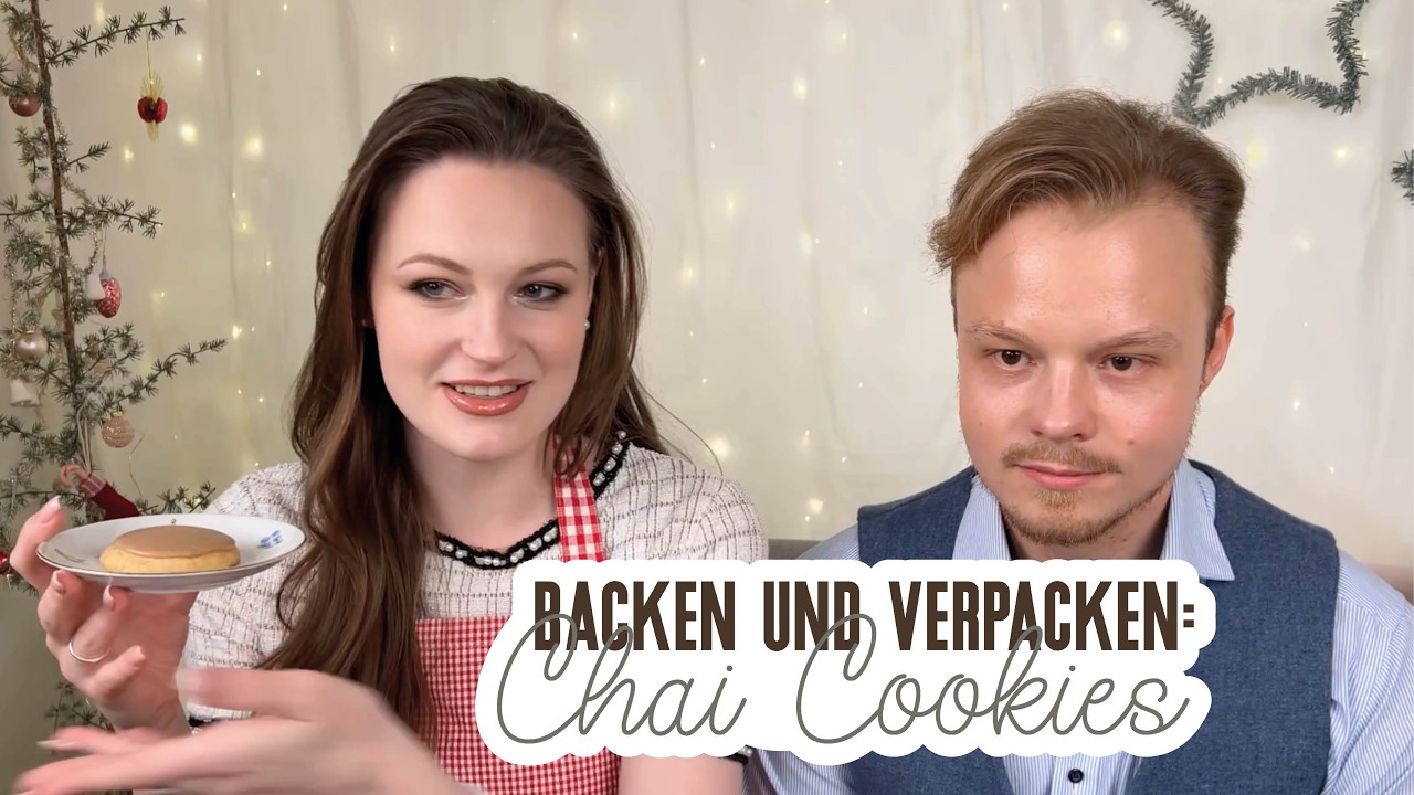 💕☕ Chai Plätzchen BACKEN und VERPACKEN