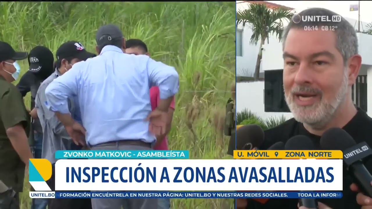 Comitiva realizará inspección a zonas avasalladas en Santa Cruz