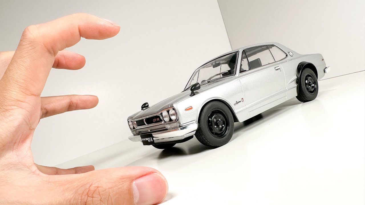 HAKOSUKA! Nissan Skyline GT-R KPGC10 1:18 Triple 9 Diecast Model Car #miniaturetoys #diecastcars