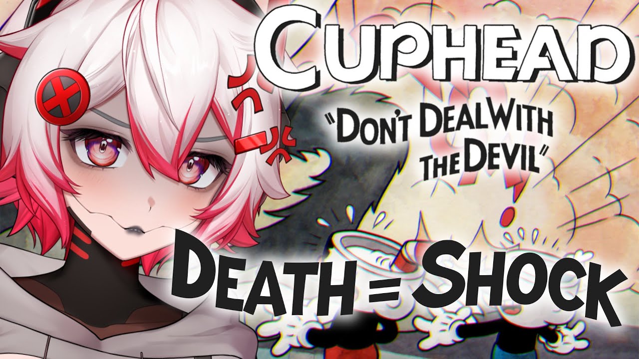 【Cuphead 】game journalist time w/ Shock Collar【VAllure】