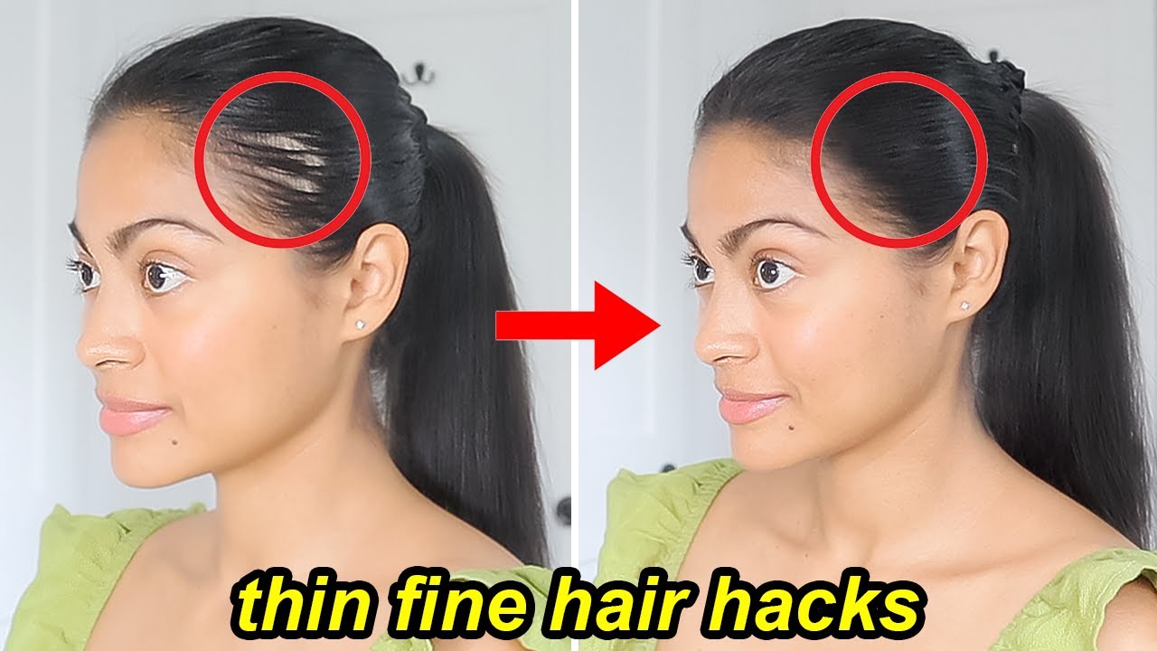 Women With Thin Fine Hair LOVE These Hacks! (I can see why!) | Ways To Care of Thin Fine Hair