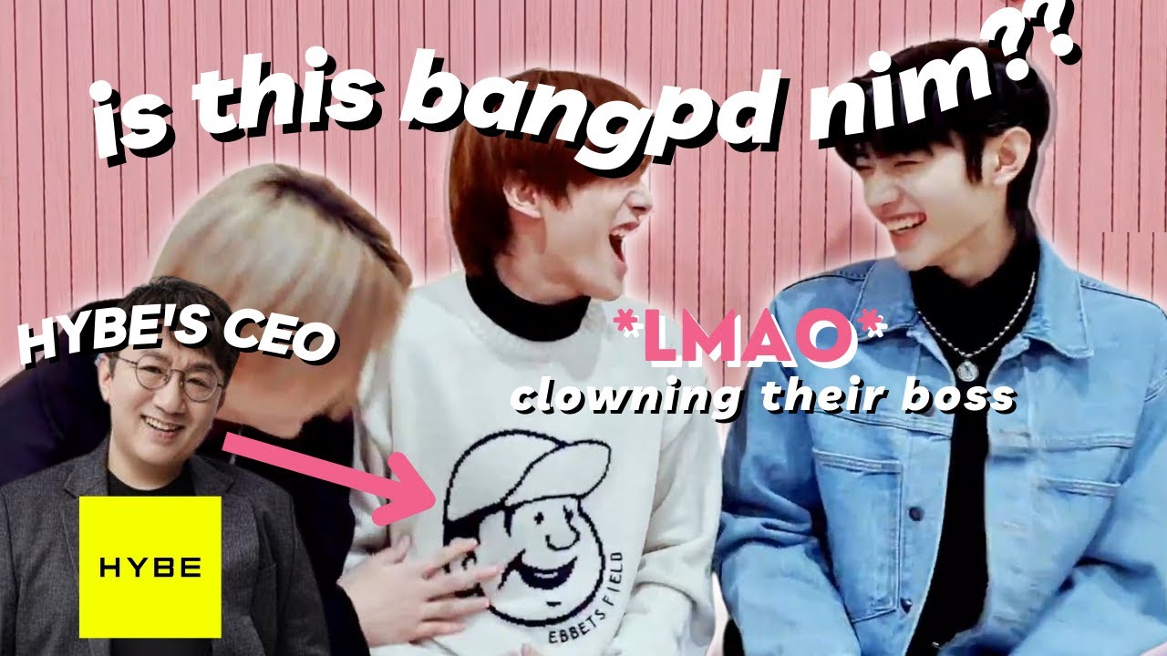 enhypen being chaotic mess already since day one