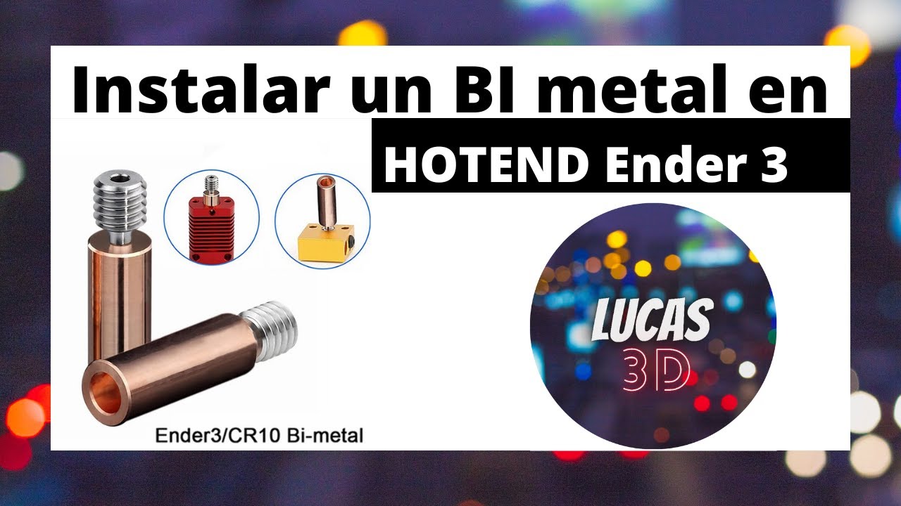 💥Instalar un BI METAL en UNA ENDER 3🔥 #impresión3d #3d