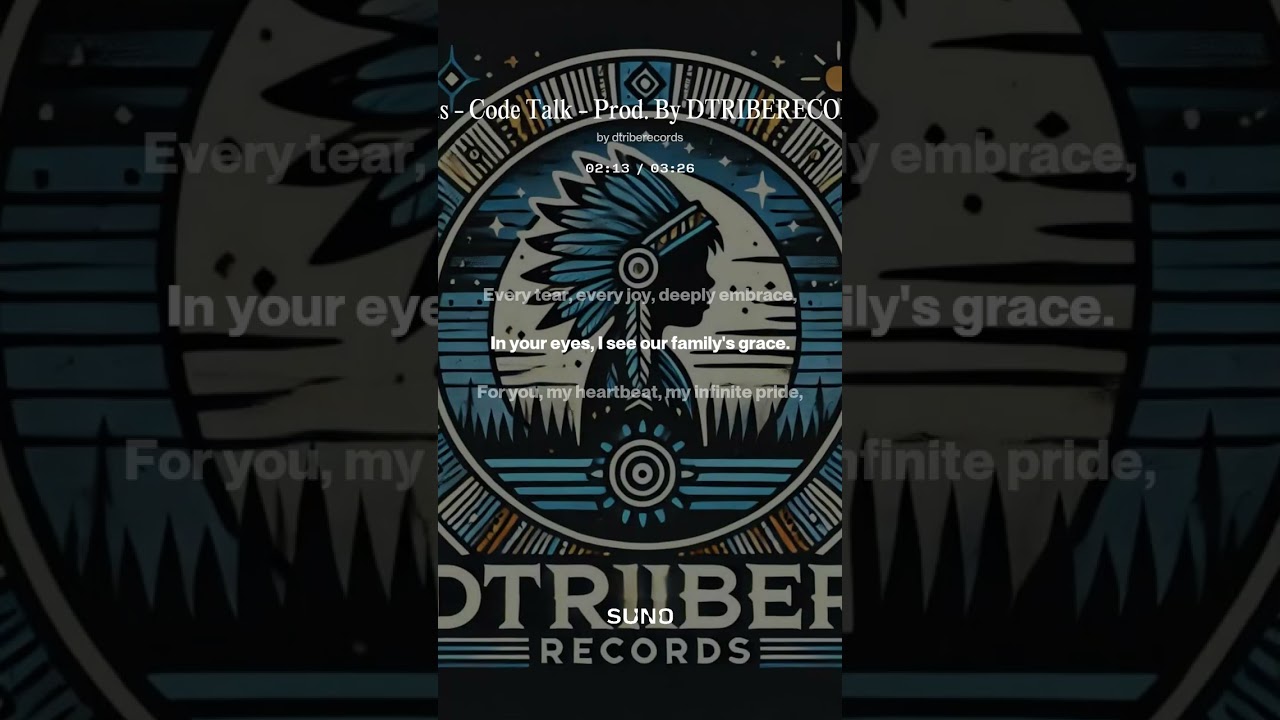 Dedication To My Kids - Code Talk - Prod. By DTRIBERECORDS 