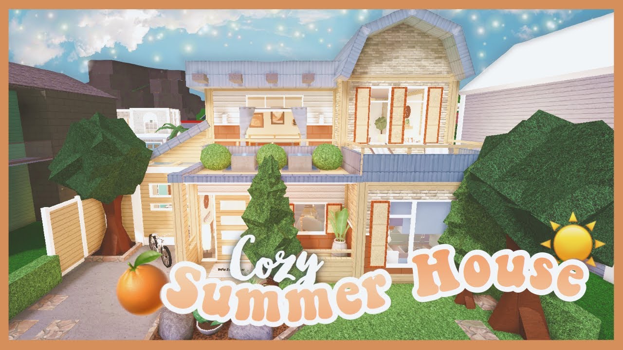 Bloxburg - Cozy Summer House Speed-build