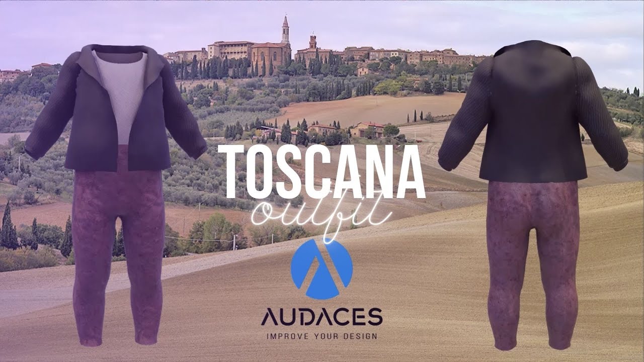 Toscana Children's Outfit - Audaces 4D design