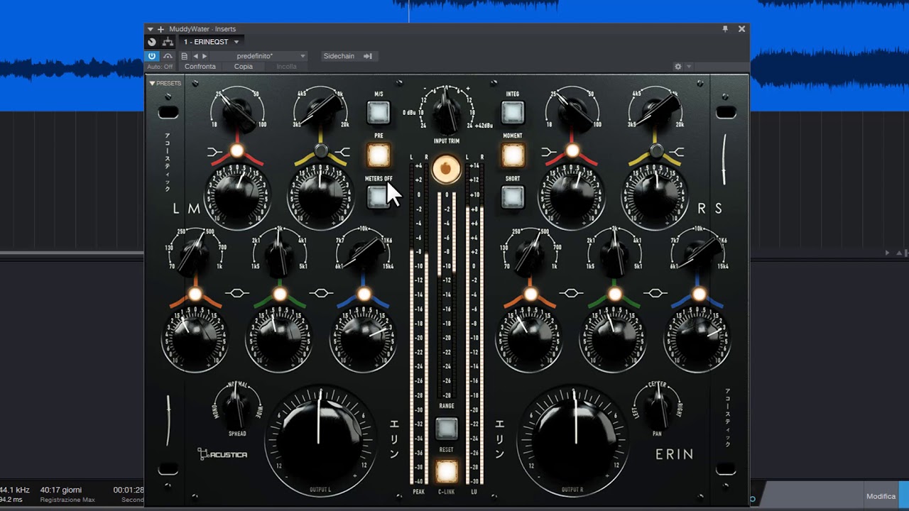 Acustica Audio Erin - Luxury Mastering Plugin Suite