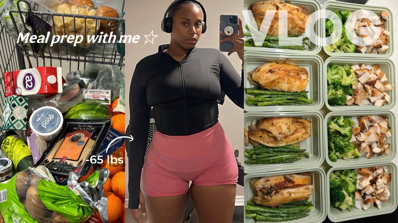 Meal Prep With Me ☆ What I’m Eating to Lose 15lbs Fast (Episode 2)