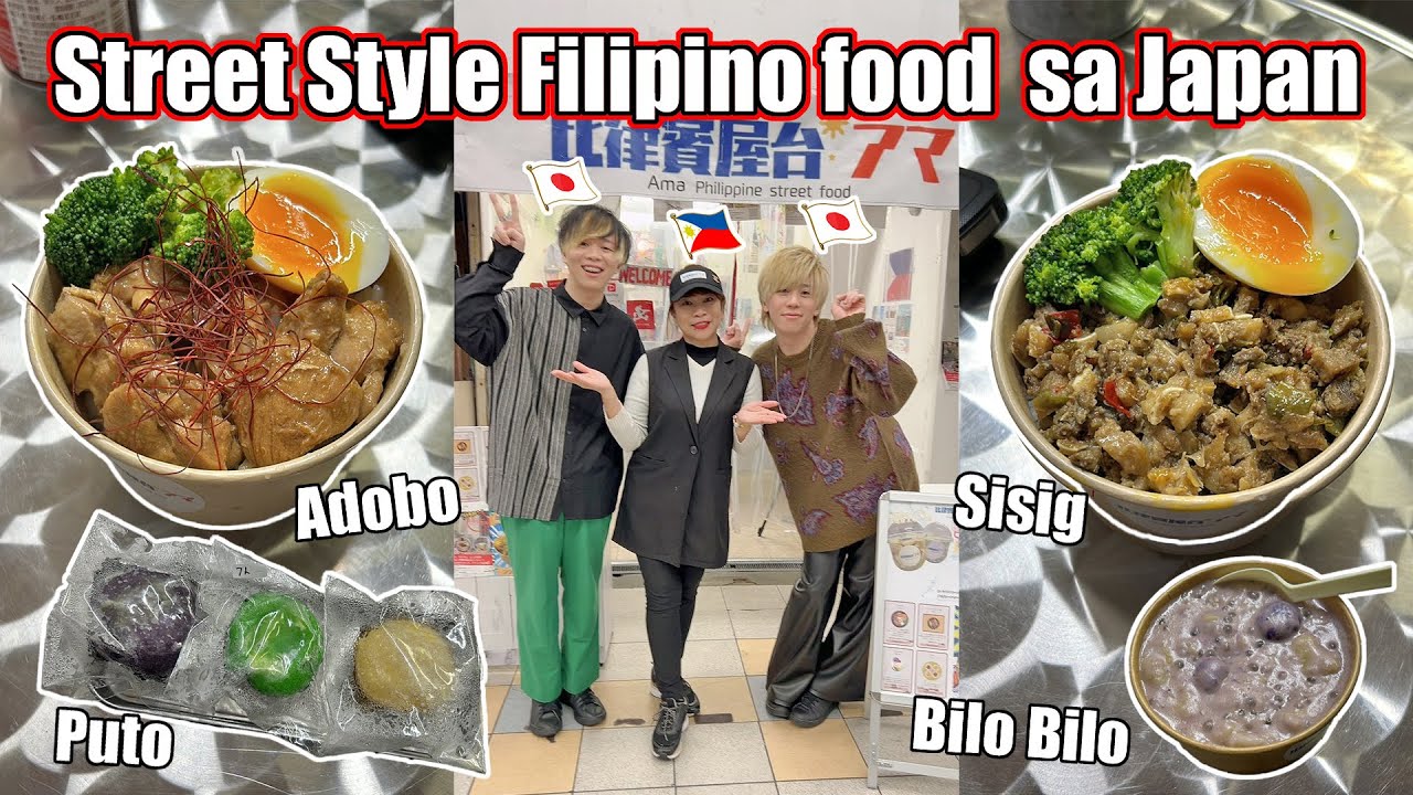 Magkapatid na Japanese, pumunta sa restaurant sa Japan na nagseserve ng Street Style Filipino food