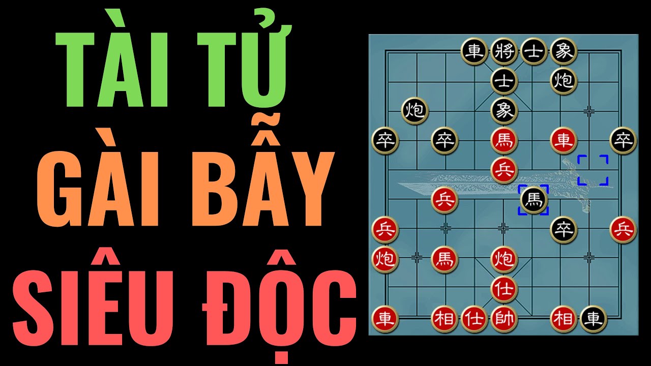 Bình luận cờ tướng đỉnh cao | Tài tử giăng bẫy cực độc gây cảm xúc cao độ