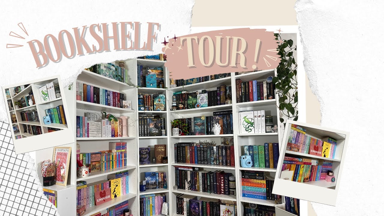 BOOKSHELF TOUR : j'ouvre mes derniers cartons et complète ma bibliothèque ! 📚📦❤️