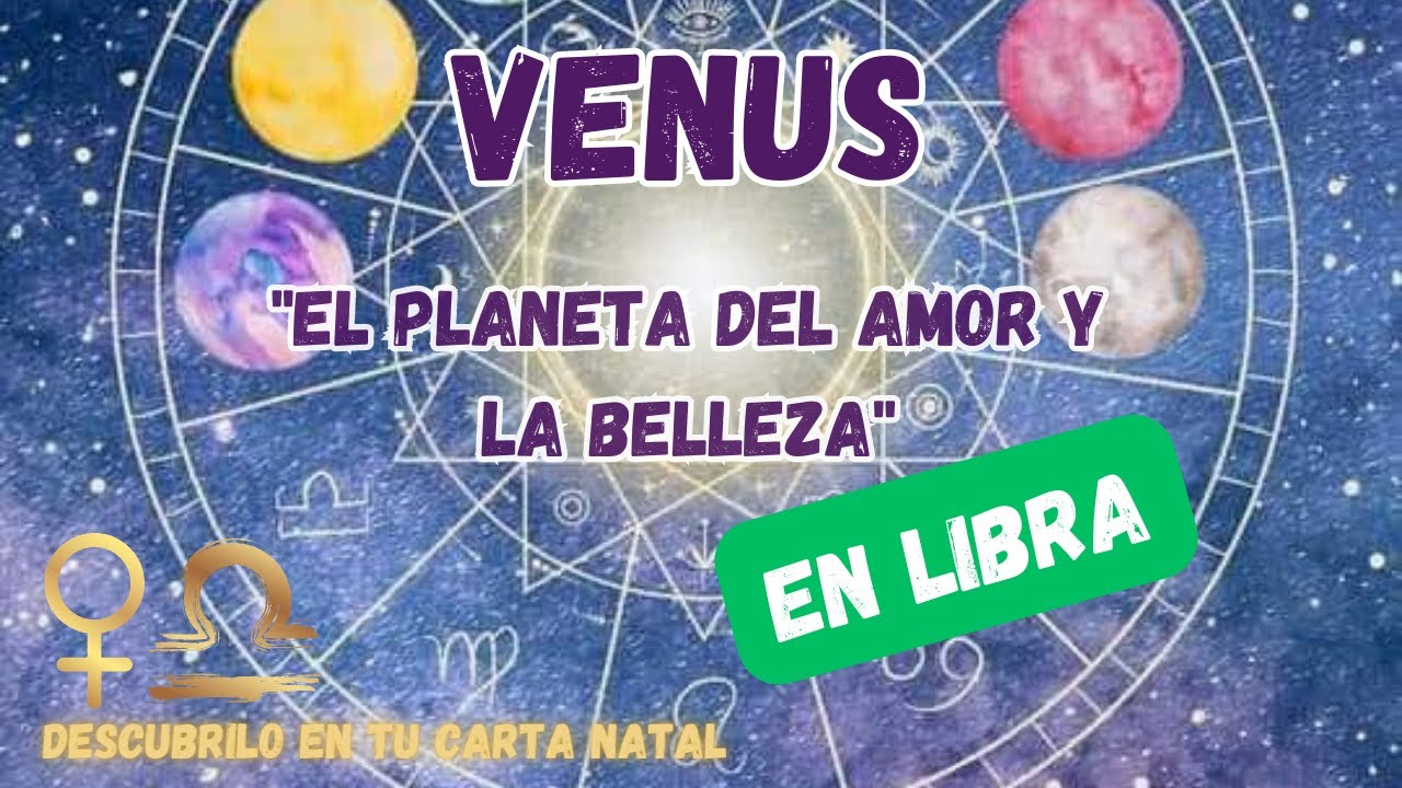 ♎♀El Significado de Venus en Libra en tu Carta Natal.♀♎ Astrología Explicada #astrología #astrology
