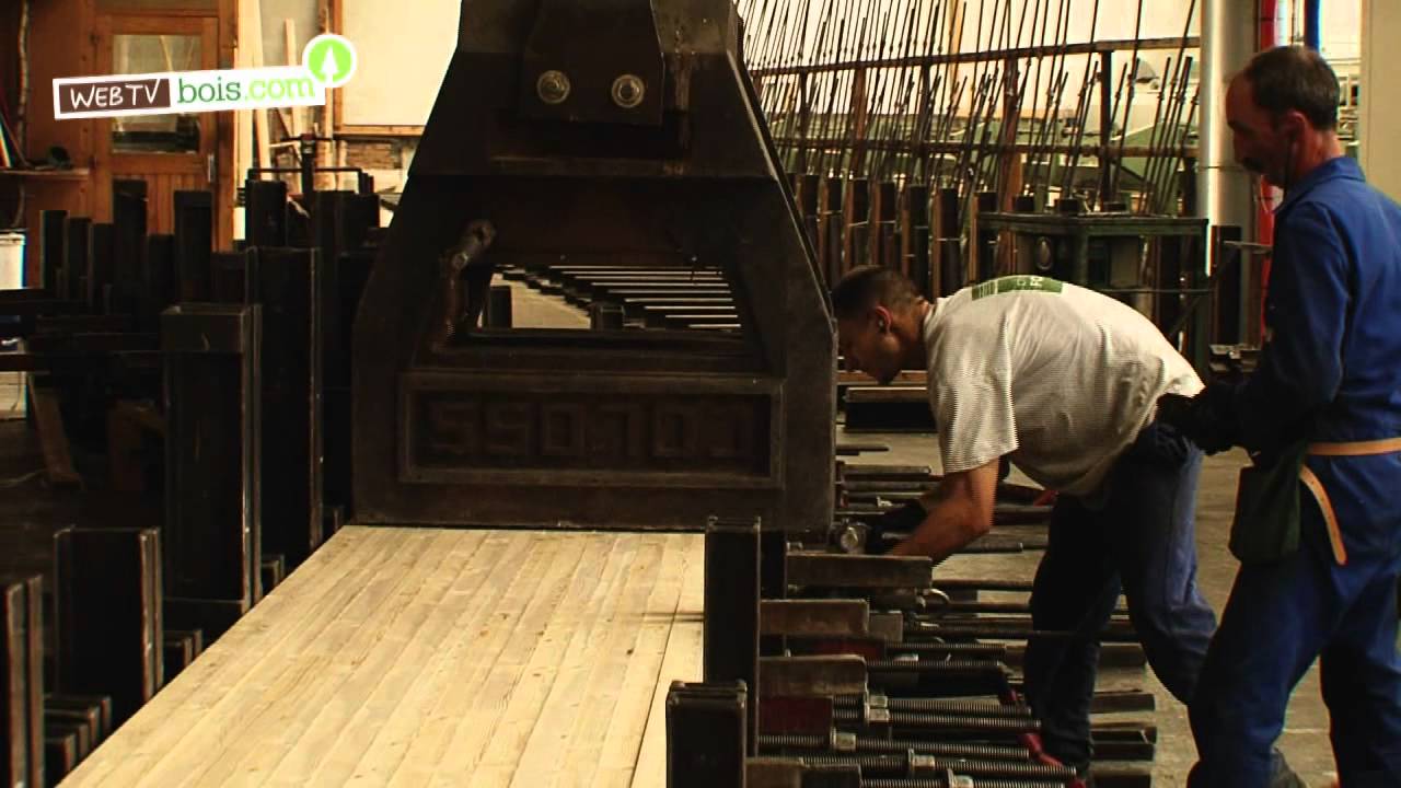 La fabrication du lamellé-collé