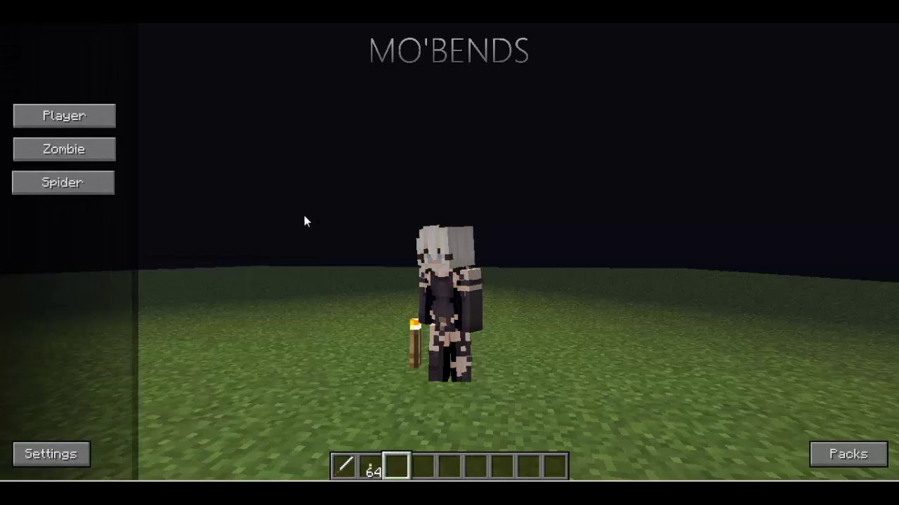 How to create animations with Mo'Bends (bendpacks), Minecraft 1.8 | Part 1 TICKS | Unit_Siro
