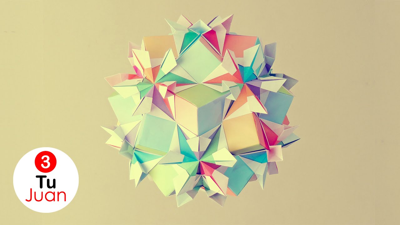Estrella de Papel - Flor Kusudama | Día del Padre - DIY