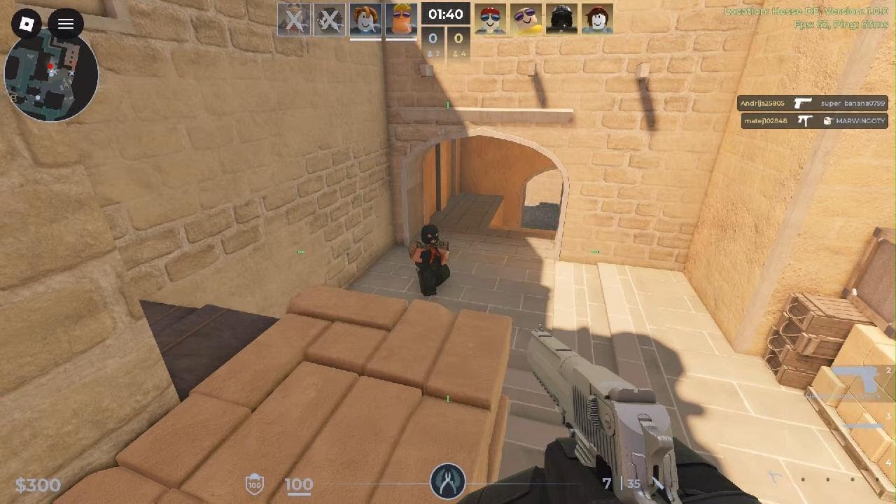 Cs 2 v Roblox😅