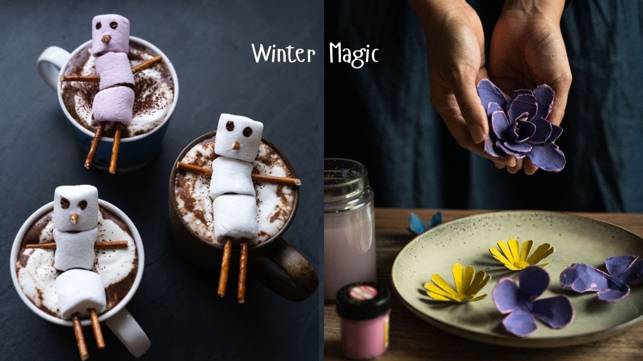 Slow Winter Days in Finland | DIY Decor crafts & Hot Chocolate on a Snowy Day