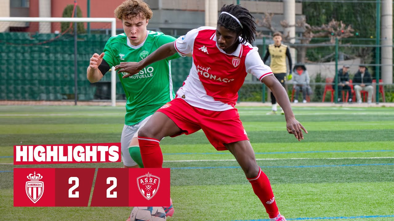 AS Monaco 2-2 ASSE - U19 Nationaux - 18e journée