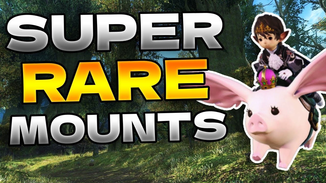 5 of the Rarest Mounts in FFXIV