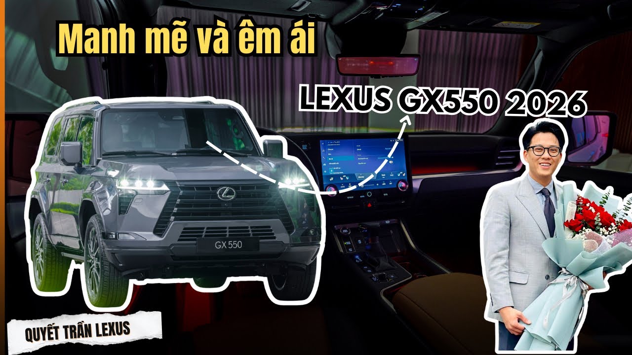 🌟 Lexus GX550 2026 có những gì | Khách hàng đặt cọc ngay sau khi trải nghiệm| Hotline: 0886.092.888