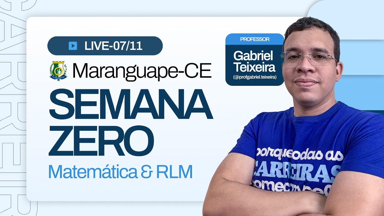 Concurso Maranguape-CE 2025 - Matemática para Professor | Questões Comentadas e Dicas